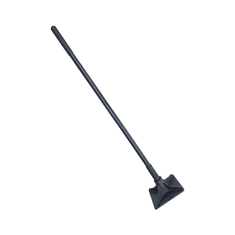 8″ x 8″ Tamper with 48″ Steel Handle