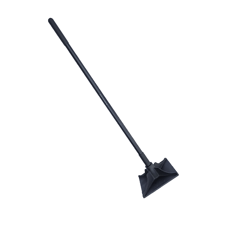 10″ x 10″ Tamper with 48″ Steel Handle
