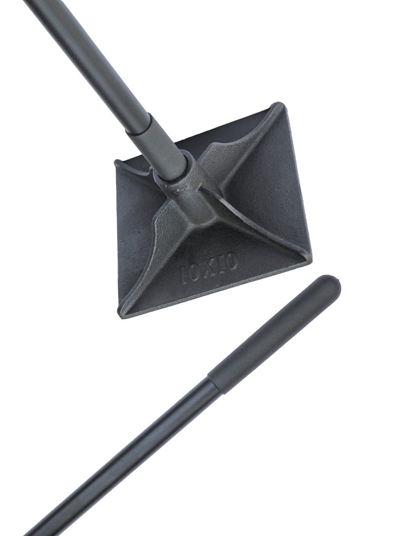 10″ x 10″ Tamper with 48″ Steel Handle