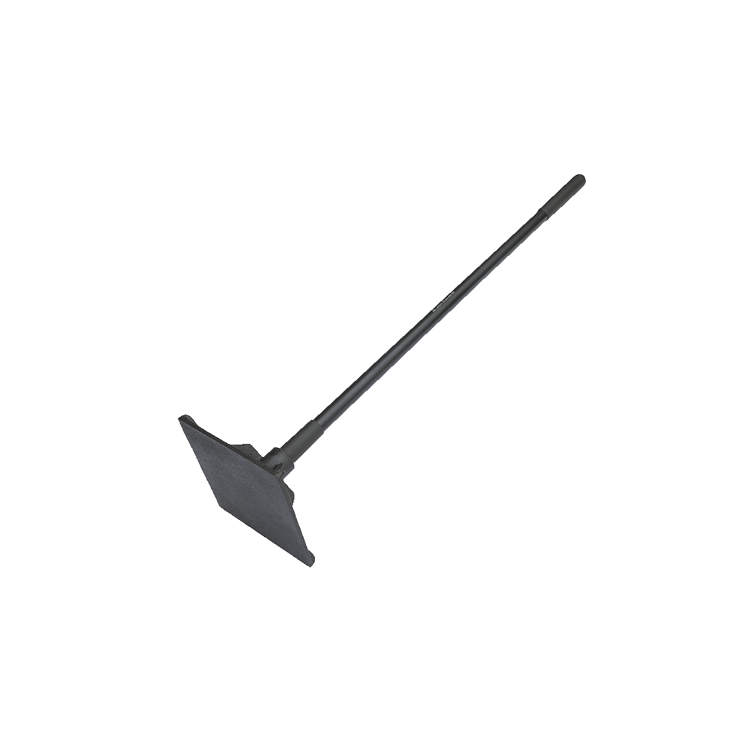 10″ x 10″ Tamper with 48″ Steel Handle