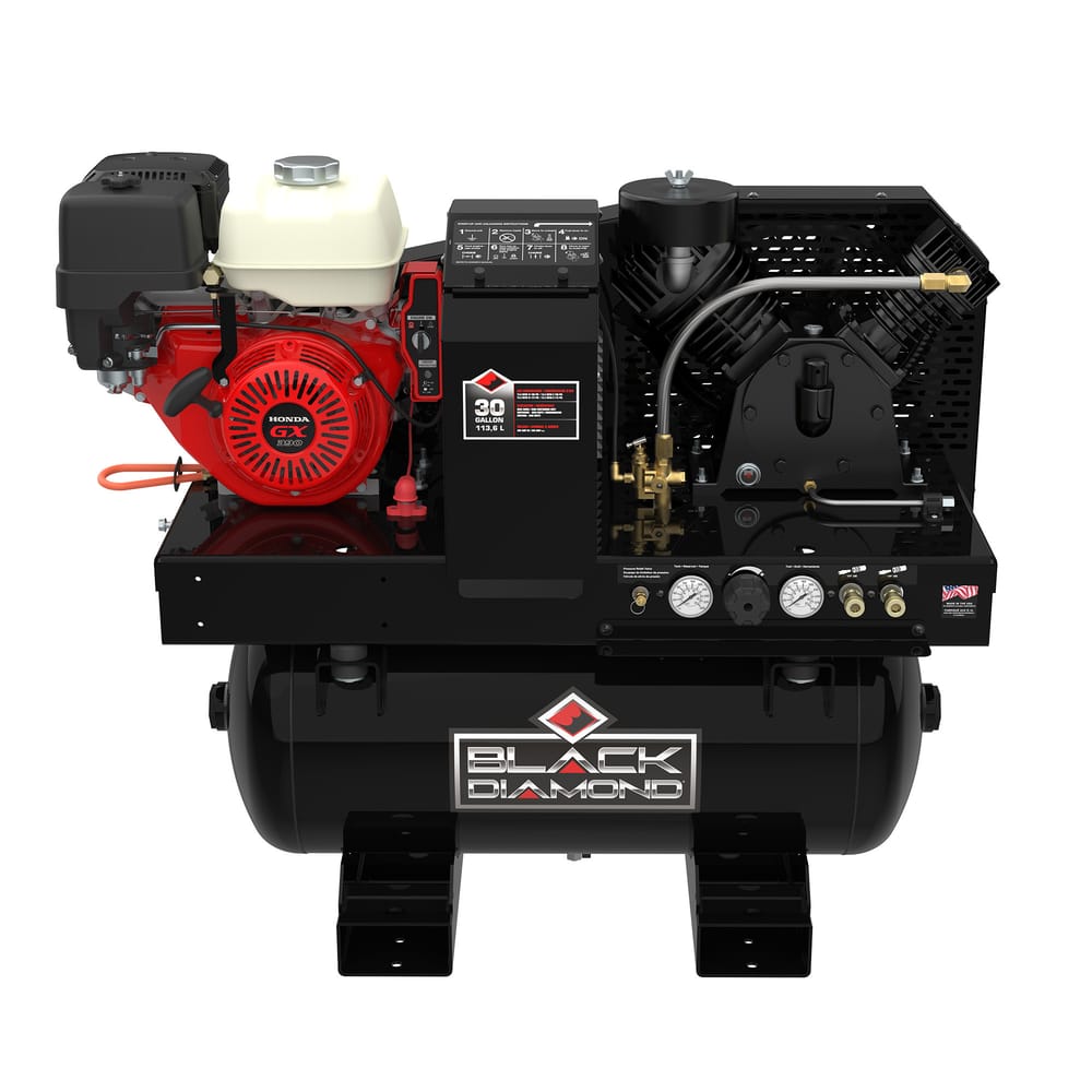 3-in-1 Air Compressor, Generator, Welder Combination