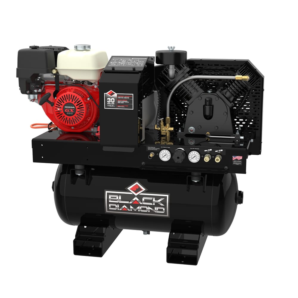 3-in-1 Air Compressor, Generator, Welder Combination