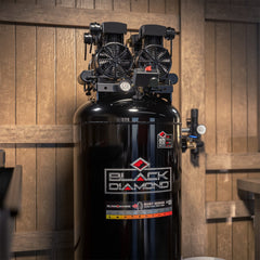 175 PSI 60-Gallon Vertical Stationary Quiet Air Compressor-8