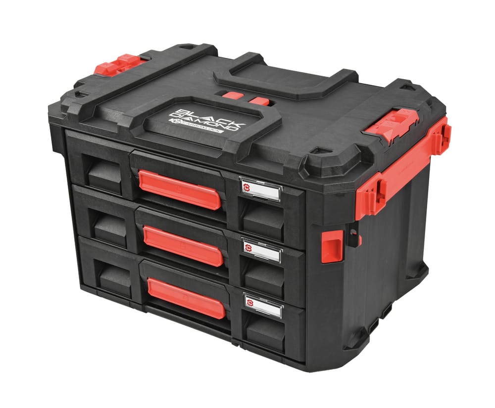 CarbonLock 23" 3-Drawer Toolbox-1