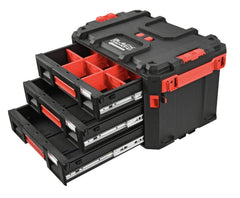 CarbonLock 23" 3-Drawer Toolbox-6