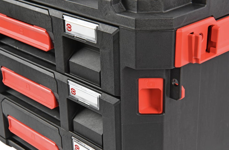 CarbonLock 23" 3-Drawer Toolbox-9