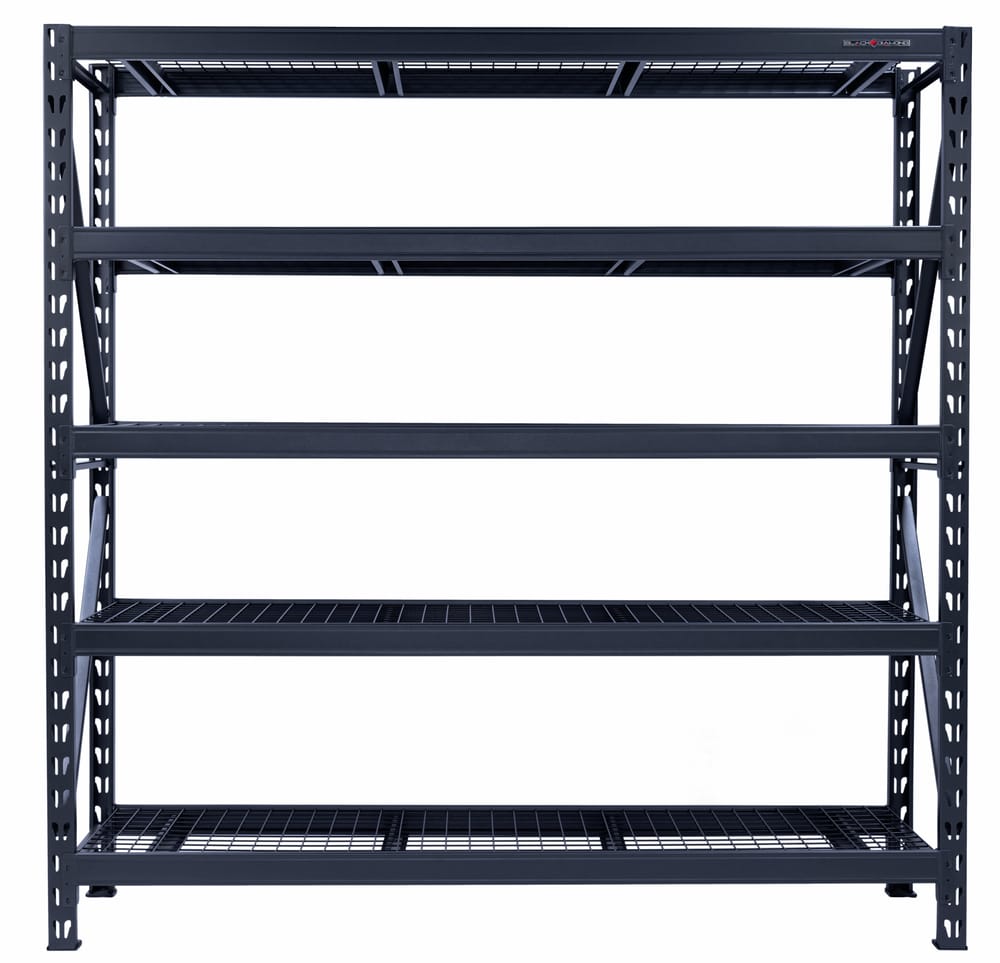 Heavy Duty Steel Shelving Unit with 5 Adjustable Shelves