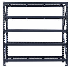 Heavy Duty Steel Shelving Unit with 5 Adjustable Shelves