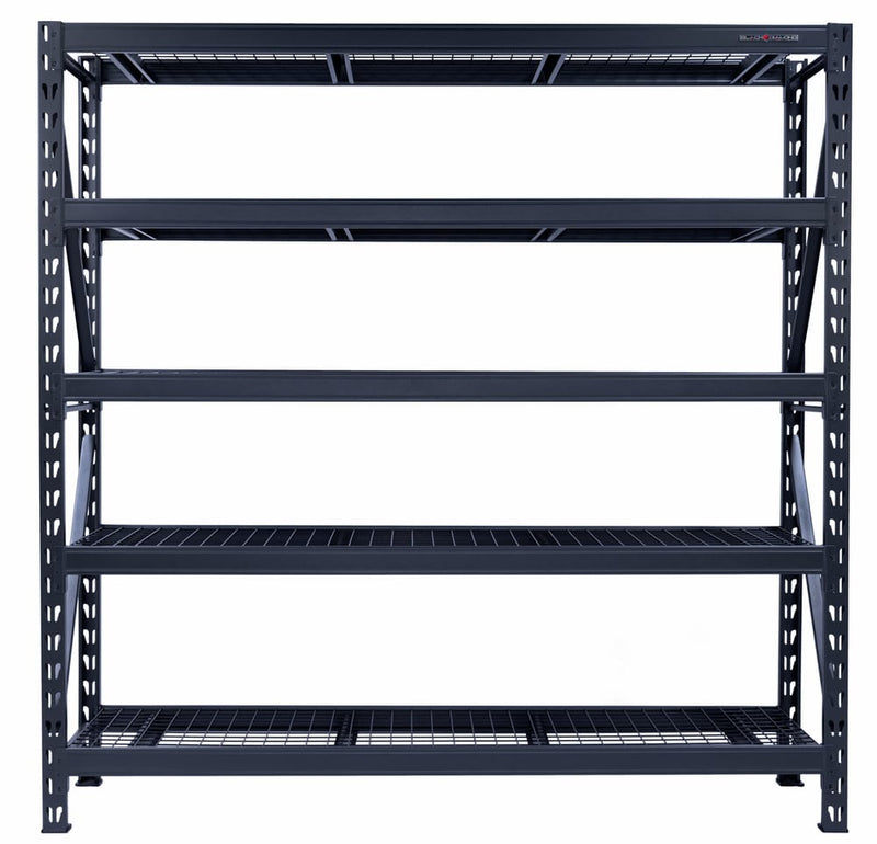 Heavy Duty Steel Shelving Unit with 5 Adjustable Shelves