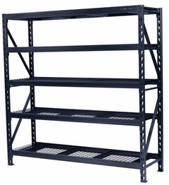 Heavy Duty Steel Shelving Unit with 5 Adjustable Shelves