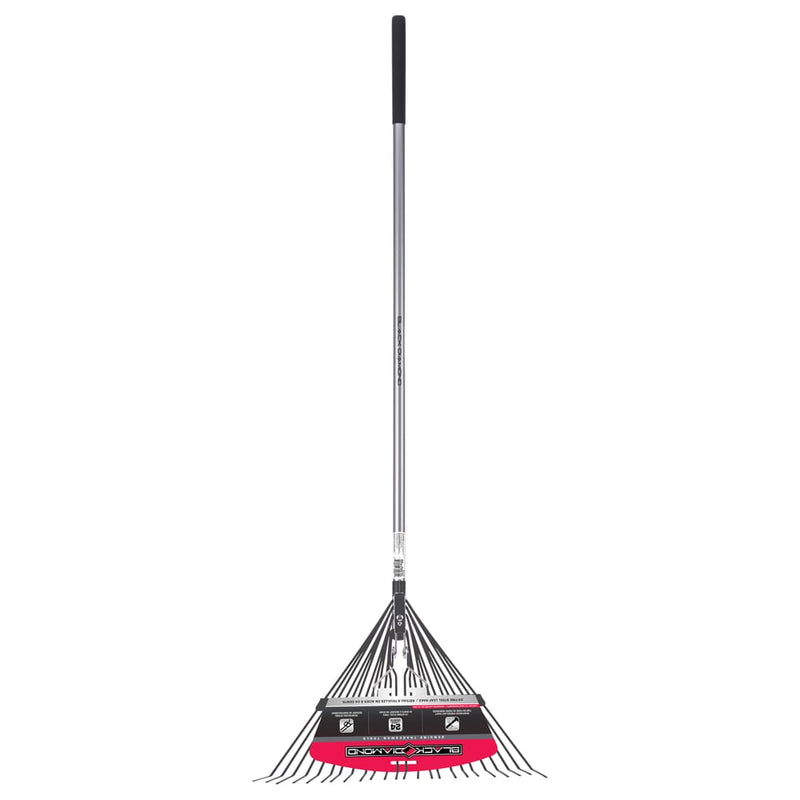 24-Tine Steel Leaf Rake