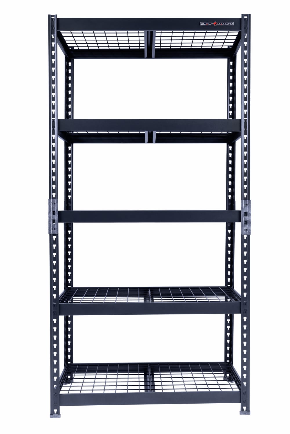 Light Duty Steel Shelving Unit with 5 Adjustable 36″ Shelves