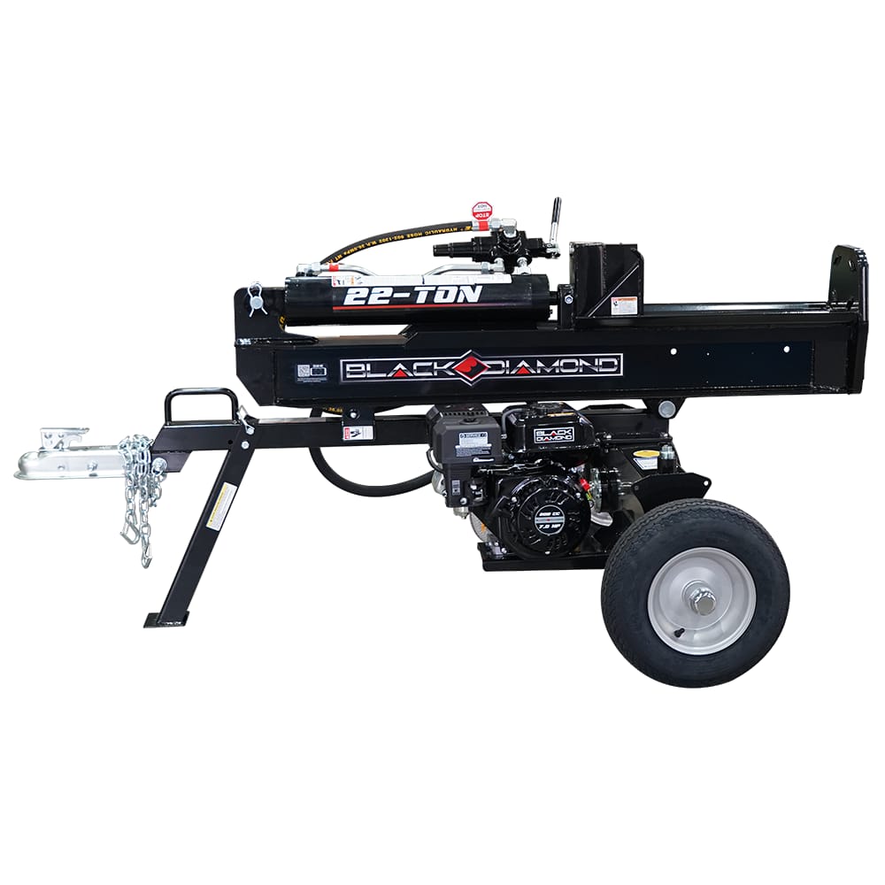 22-Ton Professional Grade Log Splitter