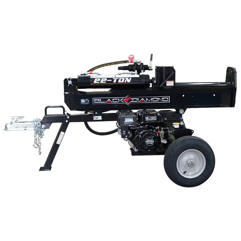 22-Ton Professional Grade Log Splitter