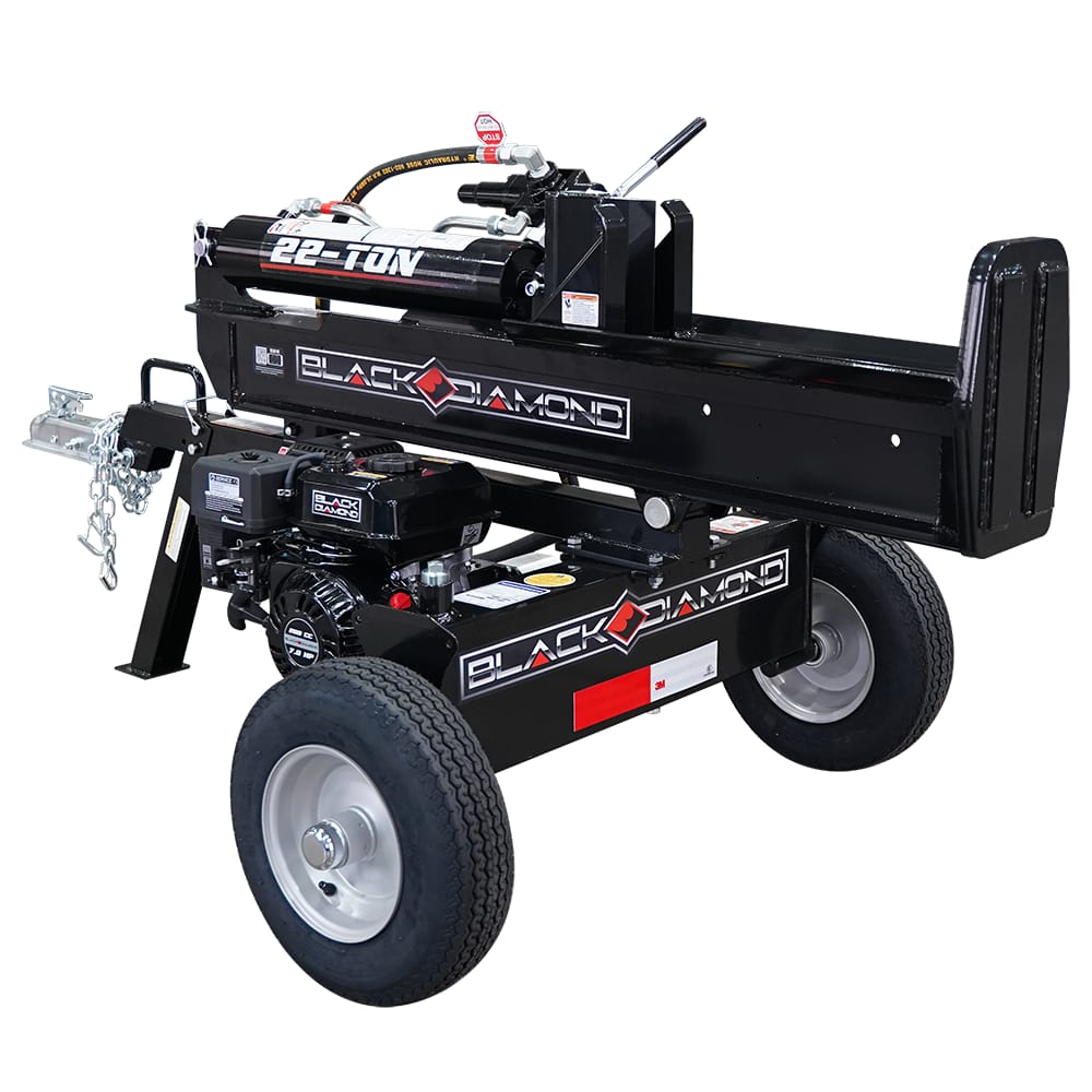 22-Ton Professional Grade Log Splitter