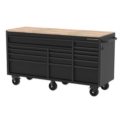 72″ Heavy Duty 15-Drawer Mobile Workbench