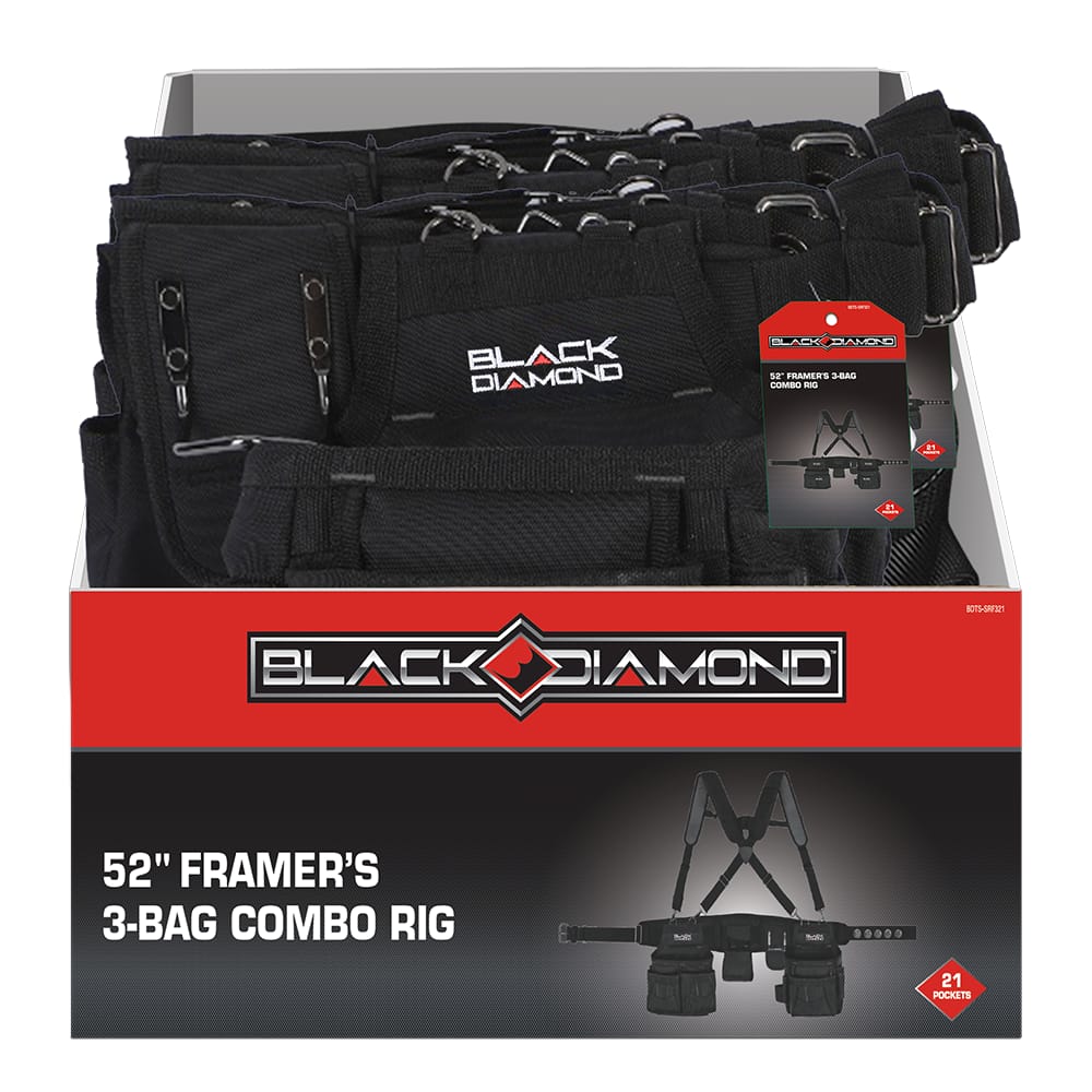 52″ Framer′s 3-Bag Combo Rig