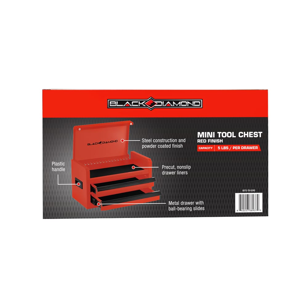 Mini Tool Chest - Red
