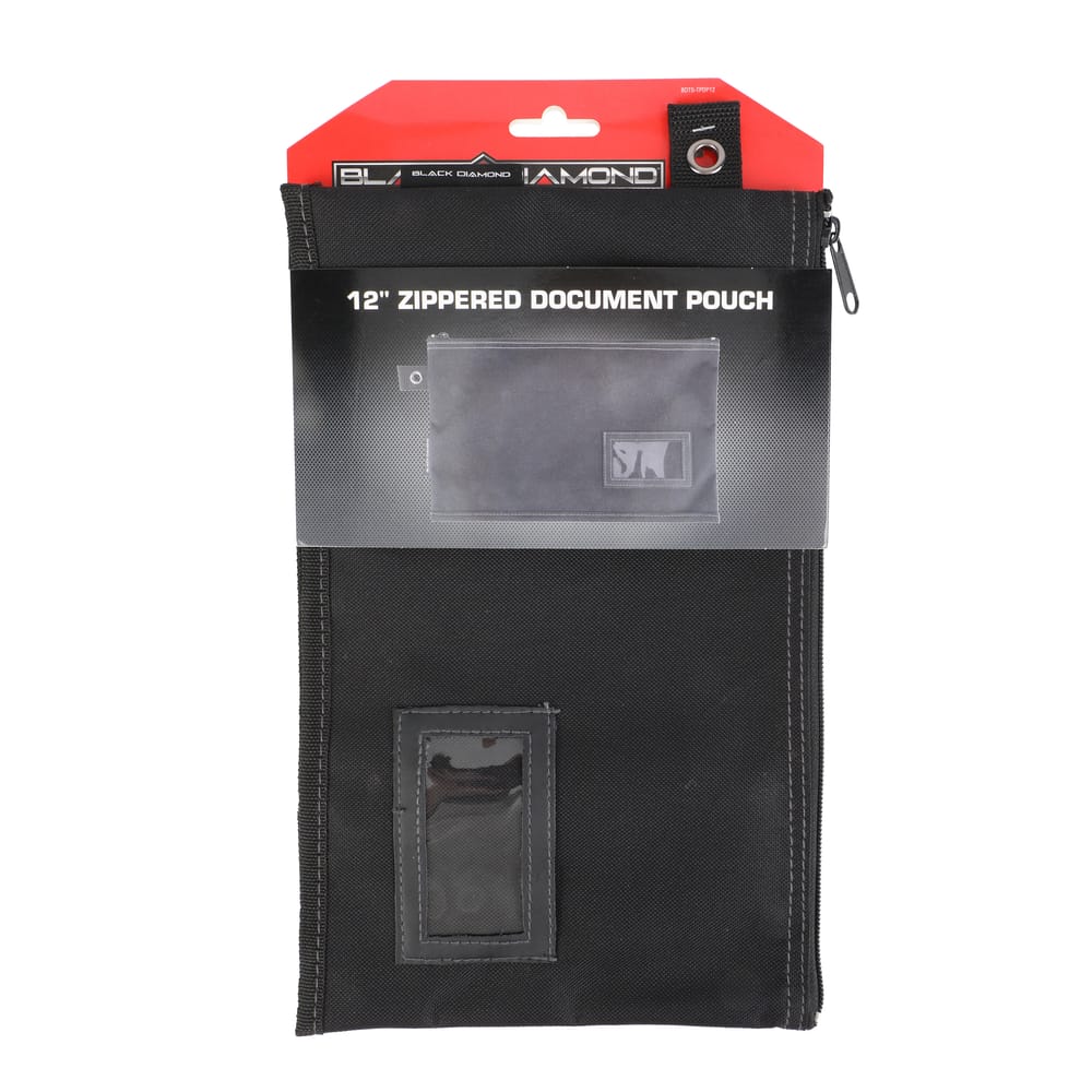 12″ Zippered Document Pouch