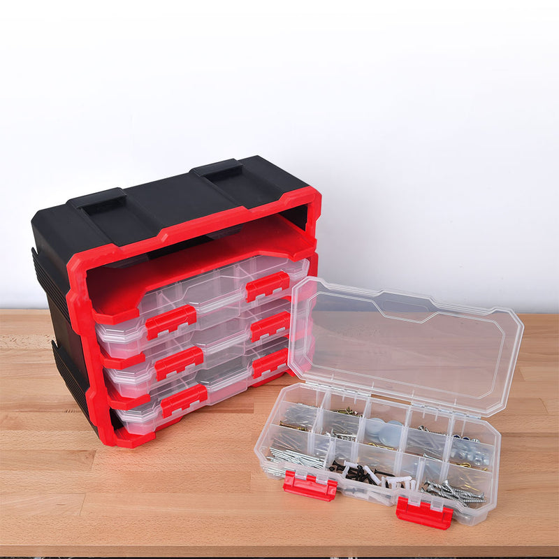 4-Organizer Modular Storage Tower-3