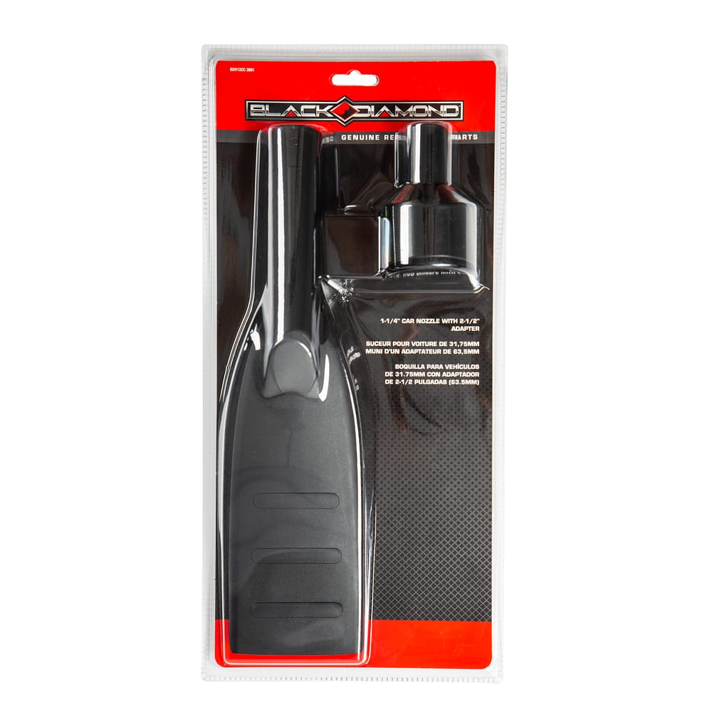 1-1/4″ Car Nozzle with 2-1/2″ Adapter