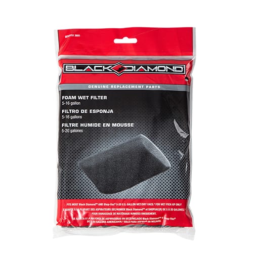 Foam Wet Filter - 5-16 Gallon