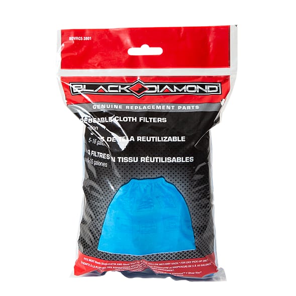 3 Reusable Cloth Filters - 5-16 Gallon