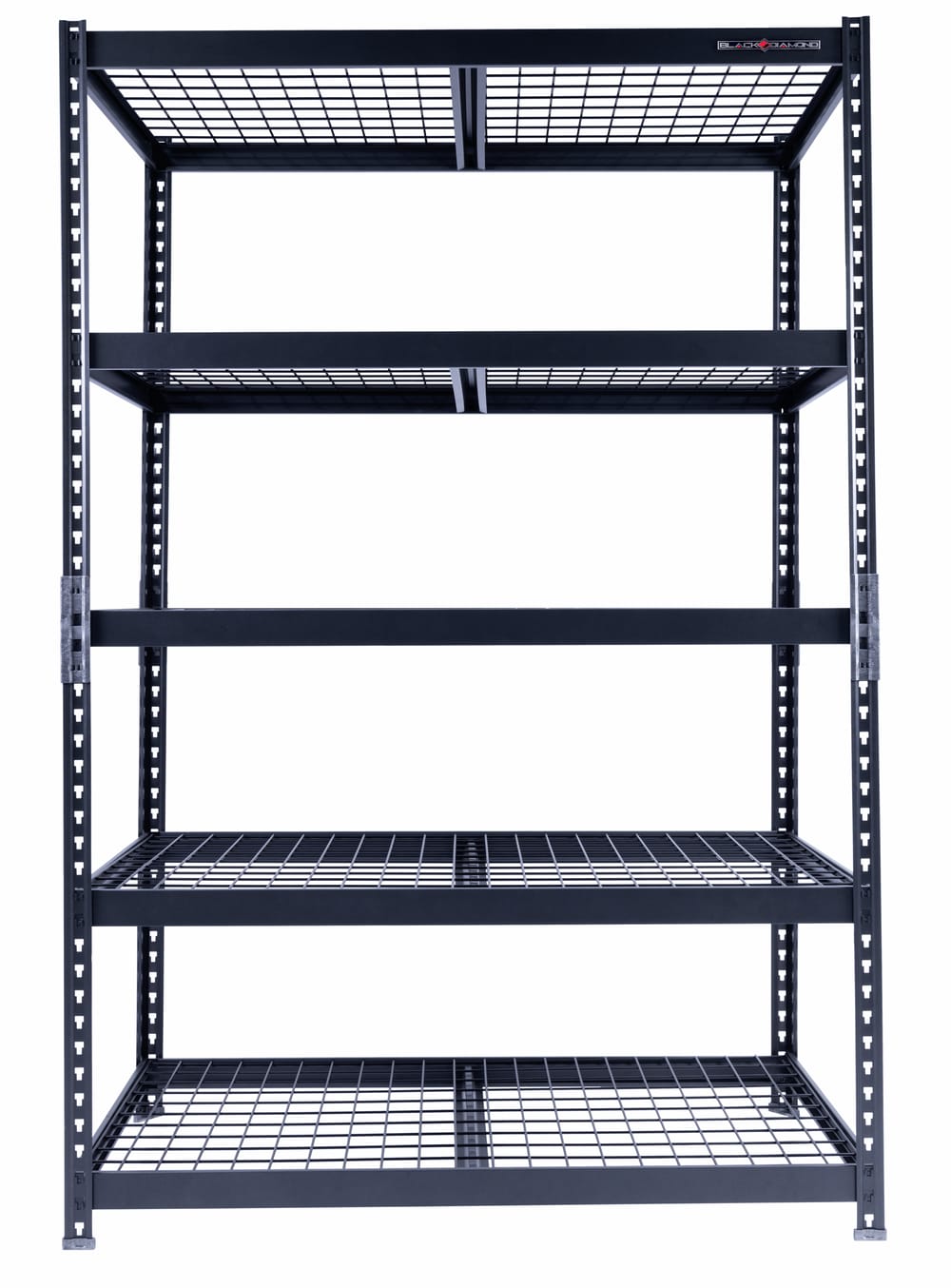Light Duty Steel Shelving Unit with 5 Adjustable 48″ Shelves
