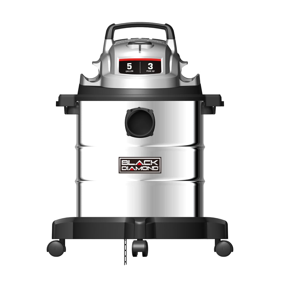 5 Gallon Stainless Steel Wet/Dry Vacuum