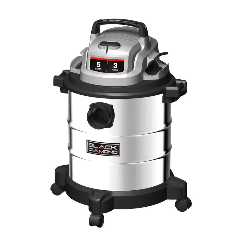 5 Gallon Stainless Steel Wet/Dry Vacuum
