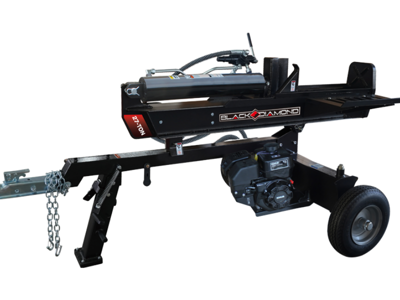27 Ton Horizontal/Vertical Gas-Powered Log Splitter with Kohler 196cc Engine