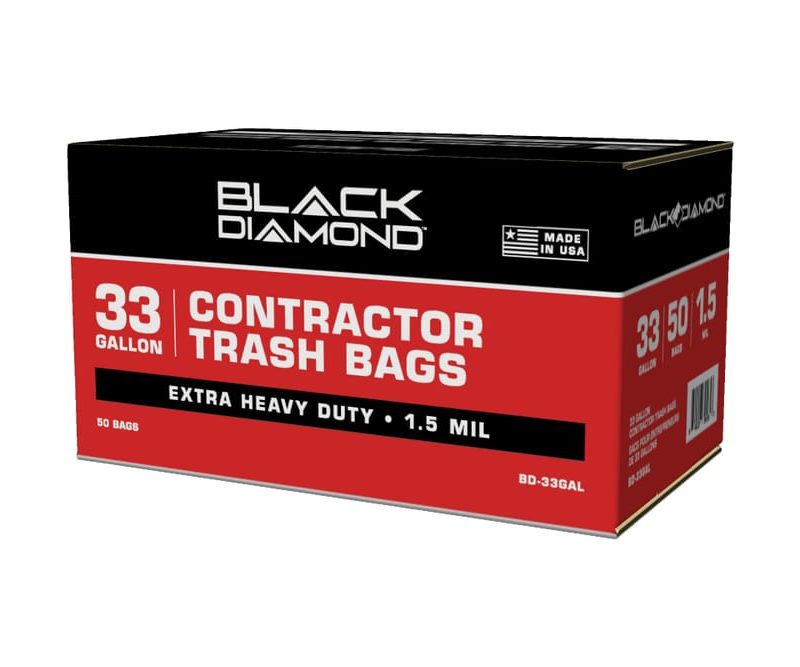 33 Gallon Contractor Trash Bags