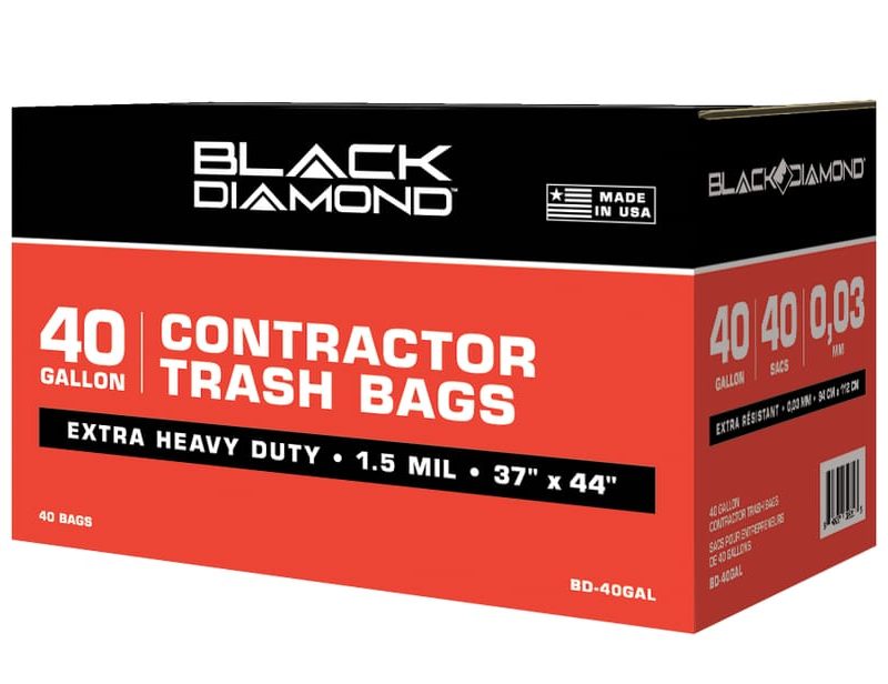 40 Gallon Contractor Trash Bags