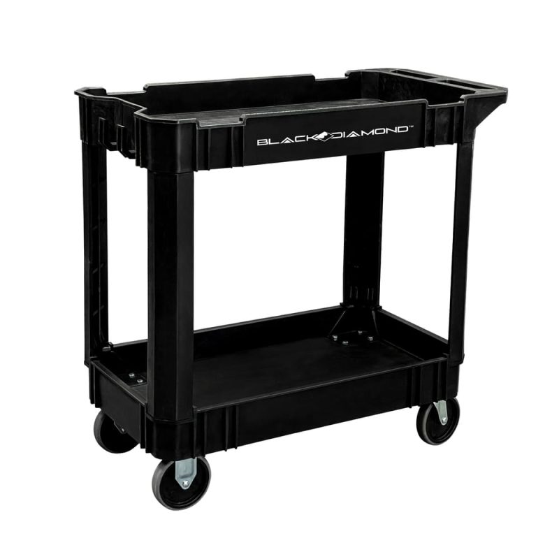 500 LB. Capacity 2-Shelf Utility Cart