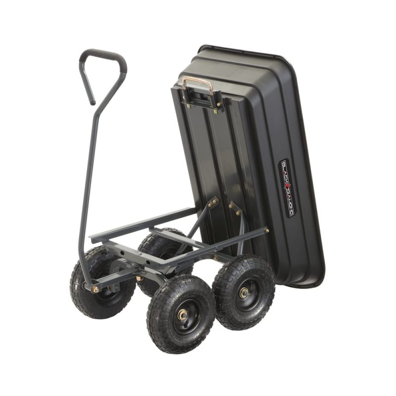 4 Cubic Feet Poly Dump Cart