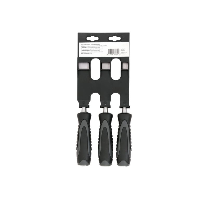Wood Chisel 3 PC Set - Strike End