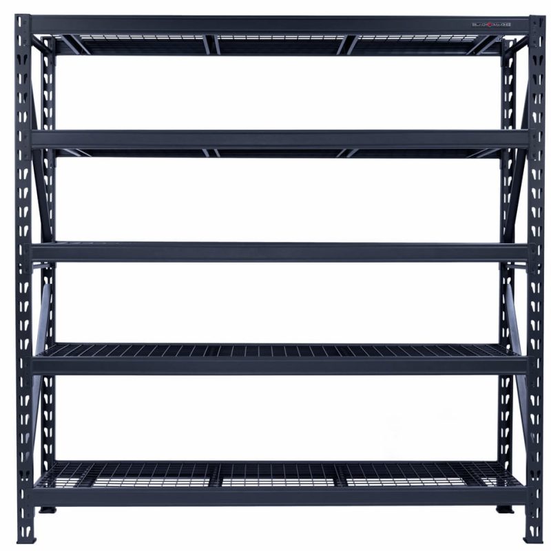 Heavy Duty Steel Shelving Unit with 5 Adjustable Shelves