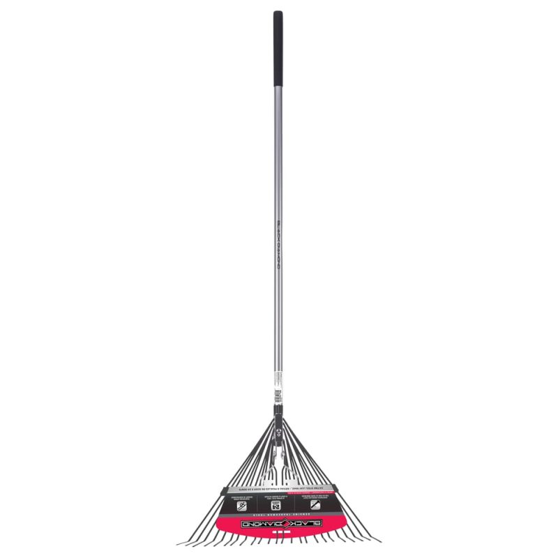 24-Tine Steel Leaf Rake
