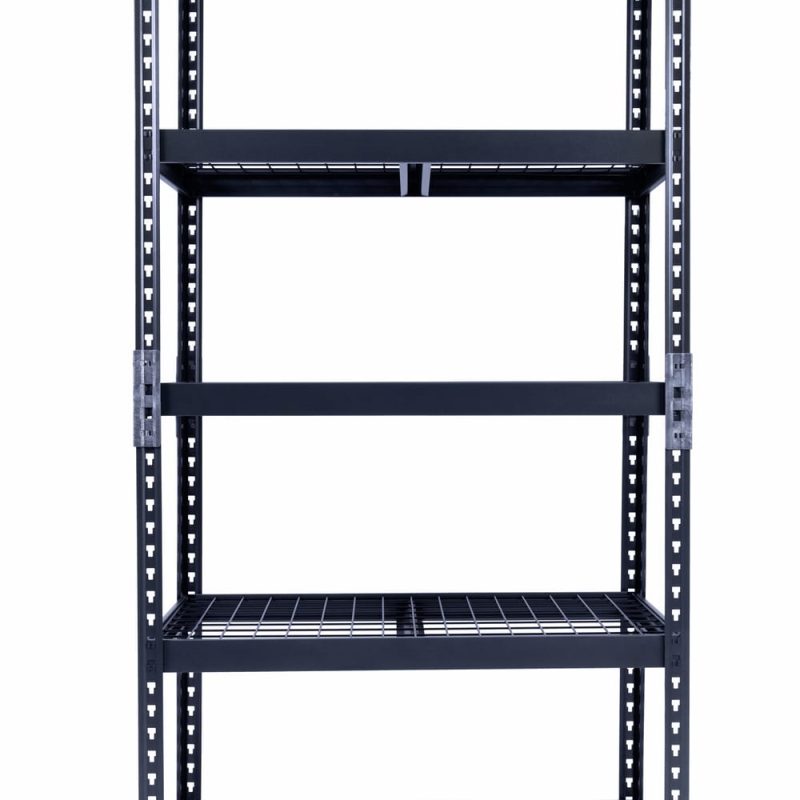 Light Duty Steel Shelving Unit with 5 Adjustable 36″ Shelves