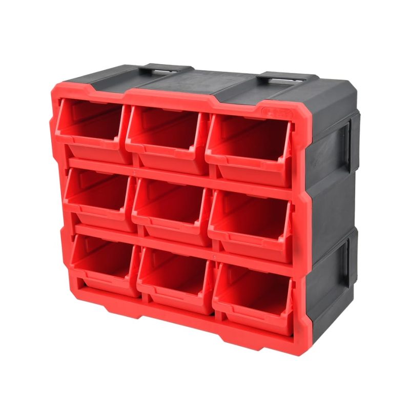 9-Bin Modular Storage Tower